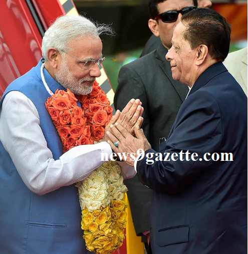 PM modi receives Maritius Higest Civilian Honour